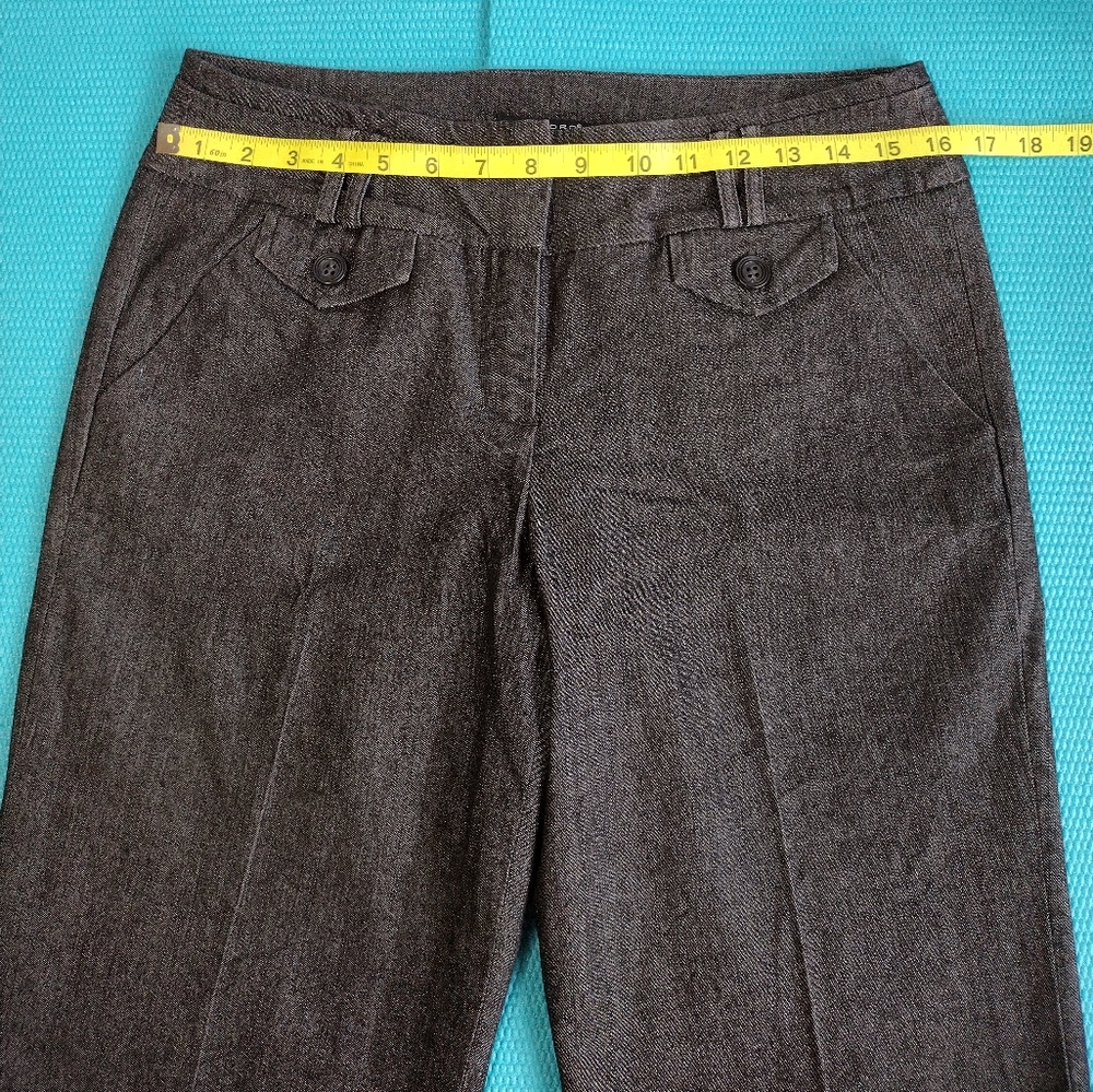 Sandro Petite Women's Low Rise Straight Dress Pants Size 8P - Picture 6 of 10